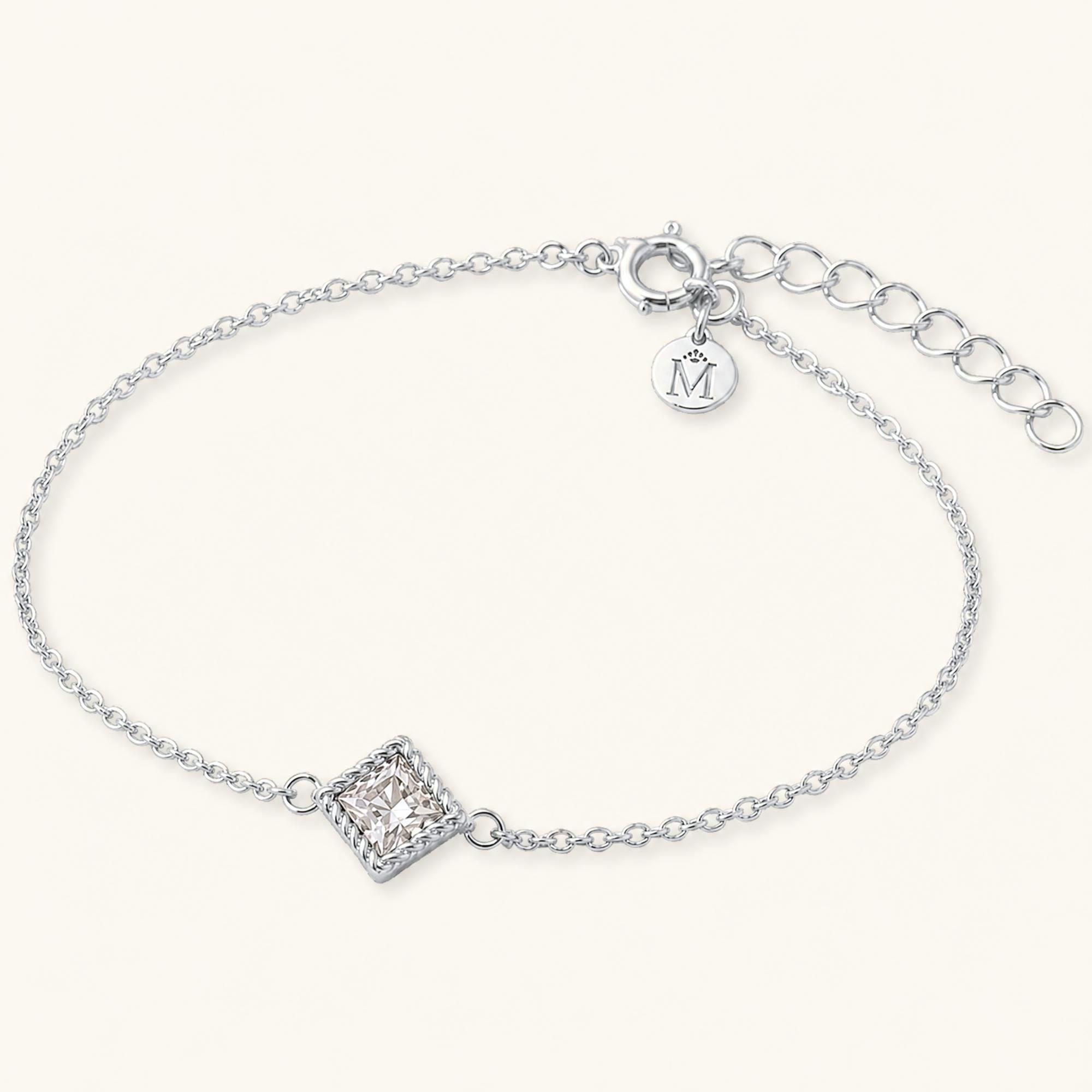 Bracelet Indrani diamant en or blanc 18 carats