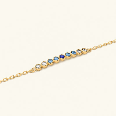 Bracelet Noor Or Jaune Saphir Horizon
