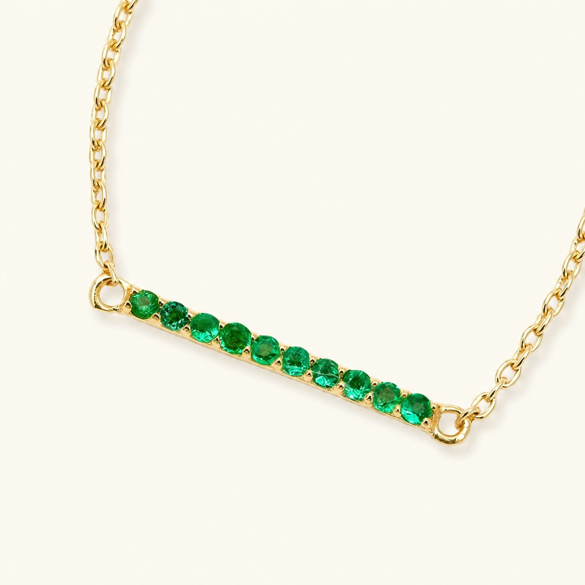 Bracelet émeraude Ujala