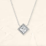 Indrani white gold diamond necklace