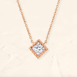 Indrani Diamond necklace rose gold