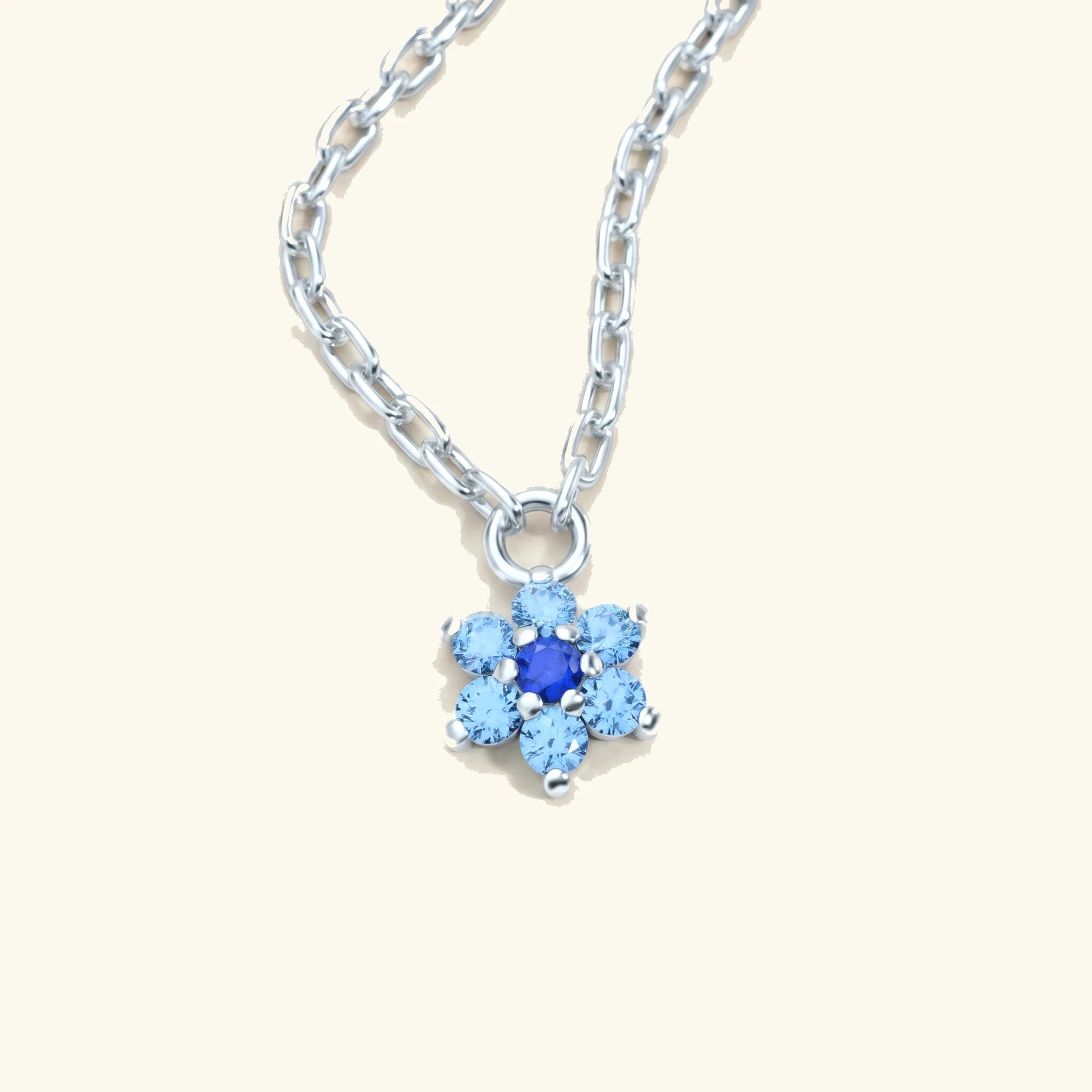 collier surya or blanc saphir