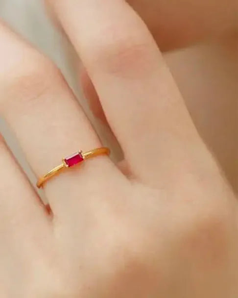 Bague de fiançailles en rubis: le guide complet pour un choix unique