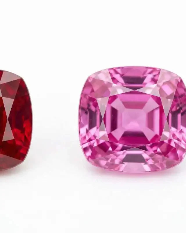 Rubis ou saphir rose: quelle est la différence?