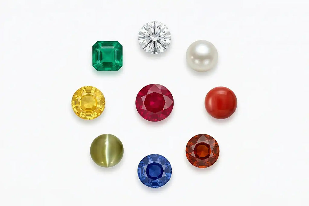 Navaratna : les neuf pierres de l'astrologie védique