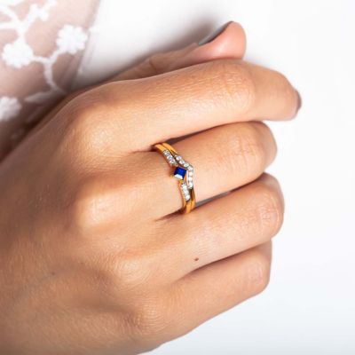 Anillo Kali Zafiro 