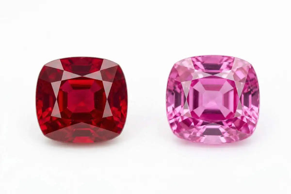 Rubis ou saphir rose : quelle est la différence ?