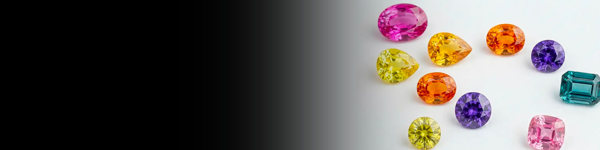 Saphirs de couleur: rose, jaune, orange, violet, blanc: le guide complet