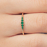 emerald Sushma wedding ring
