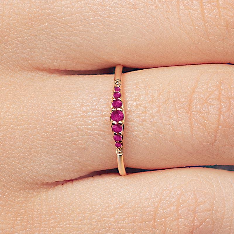 Sushma ruby wedding ring