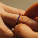 Sapphire wedding ring for women