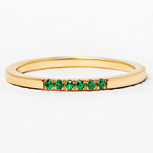 Fine emerald ring