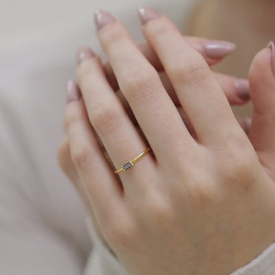 shanti black diamond ring from the Renaissance collection