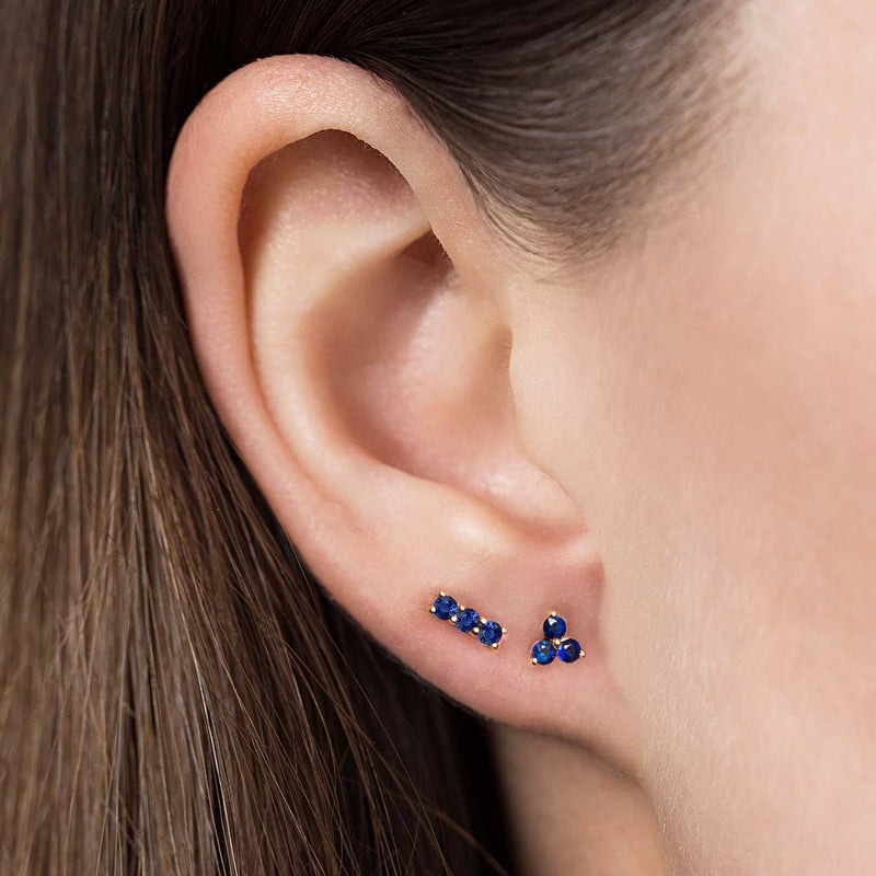 Matching sapphire earrings