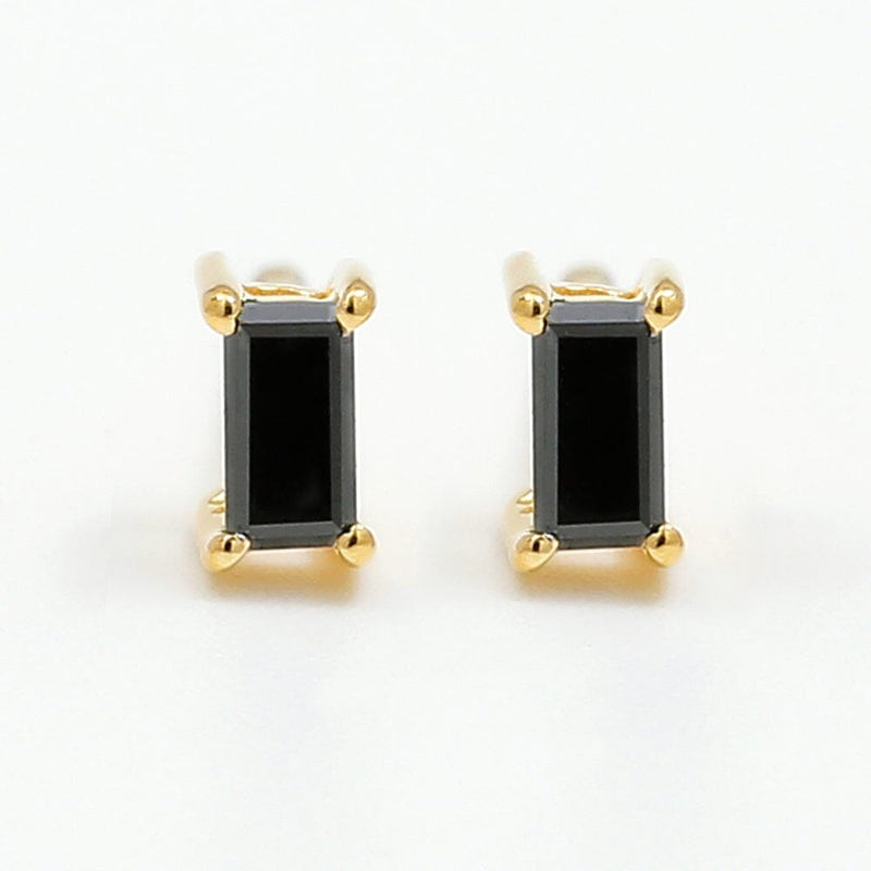 DIYAMI - Boucles d'oreilles argent rhodié & oxydes de zirconium céramique noire : pendantes pour femme | L'écrin D'or DIYAMI - Boucles d'oreilles argent rhodié & oxydes de zirconium céramique noire : pendantes pour femme | L'écrin D'or