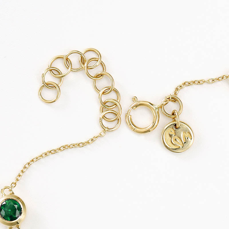 Dhanya emerald bracelet