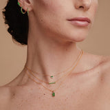 set of fine emerald necklaces